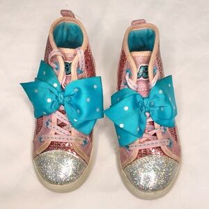 JoJo Siwa Girls High Top Sneakers Size 12